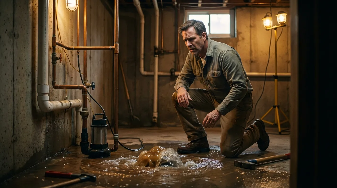 Sewer Backup Emergency: What to Do and When to Call Help